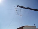 Montaje de antenas de EC1KR