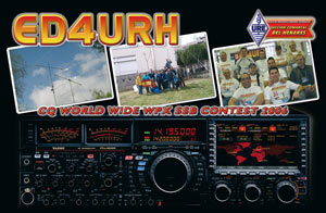 QSL ED4URH - CQ WW WPX SSB 2006